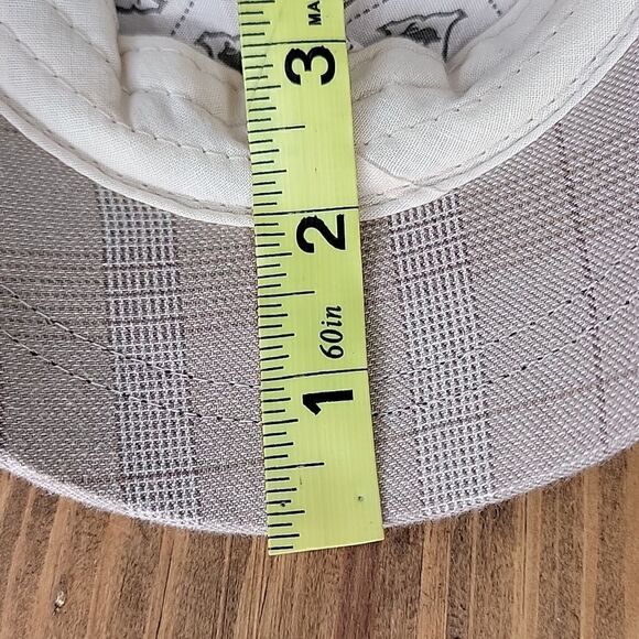 Peter Grimm. Reininger. Newsboy Hat. Tan Plaid. Vintage. OSFA. EUC - Picture 8 of 11